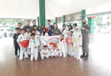 Kajari Pringsewu Apresiasi Atlet Taekwondo