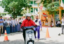 Astra Motor Sumsel Edukasi Warga Lewat Safety Riding