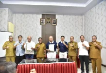 SPK Pembangunan Huntap Di Tapteng Ditandatangani