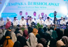 Cempaka Bershalawat dan Pengukuhan Pengurus LPTQ Kecamatan Cempaka