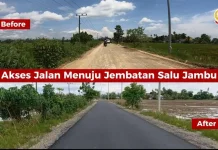 Penanganan Sejumlah Ruas Jalan di Luwu Rampung 100 persen