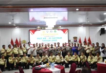 HUT Satpam ke-45, Wakapolres Kapuas Tekankan Profesionalisme dan Disiplin