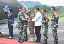 Pantas Sambut Kunker KASAD ke Wilayah Korem 023/KS