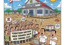 Pendaftaran Bantuan UMKM Banjir Aceh Tamiang Ditunda