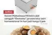 Osmoinc Proses Telur Asin Lebih Cepat