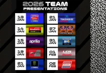 Jadwal Peluncuran Tim Balap Motor Prototype Motogp 2026