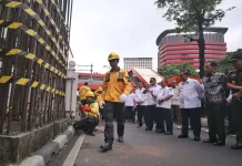 Tiang Monorel Dibongkar, Penataan Kawasan Kuningan Dimulai