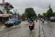 Sungai Meluap, Kota Kendal Dilanda Banjir