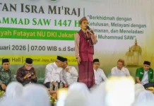 Ribuan Jamaah Hadiri Peringatan  Isra Mi'raj di JIC