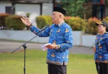 Wakil Bupati Bengkayang Pimpin Apel ASN Awal Tahun