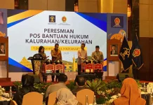 Resmikan 438 Posbankum di DIY, Menkum Bicara Pemerataan Keadilan