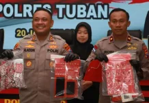  Polres Tuban Ungkap Empat Kasus Narkoba, Lima Tersangka