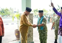 Adat Mopotilolo Sambut Pangdam XIII/Merdeka di Gorontalo